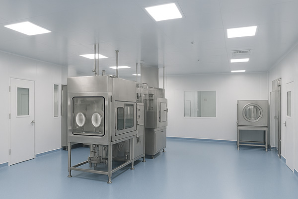 深圳生物医药洁净室现场图