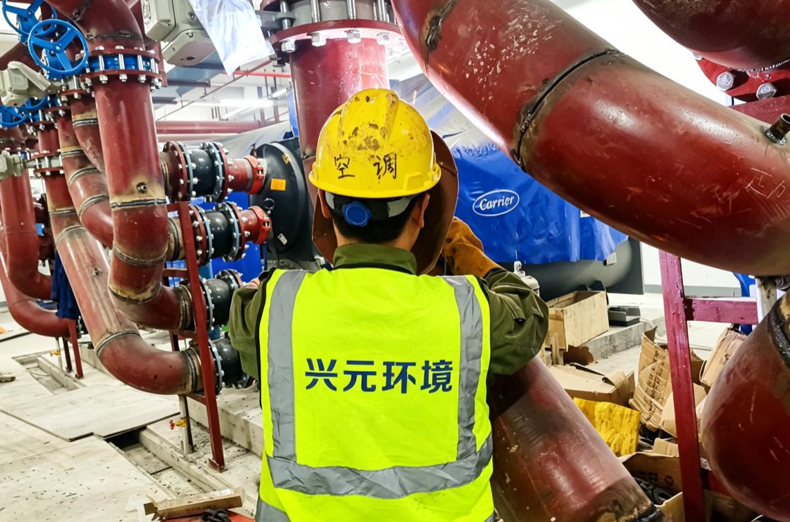 深圳和顺堂医药坪山二期产业园区中央空调系统设计安装